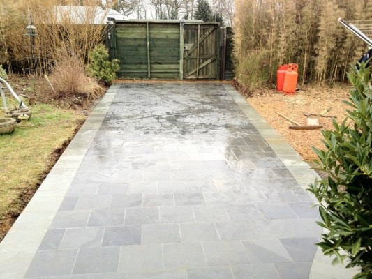 Brazilian Slate Driveway