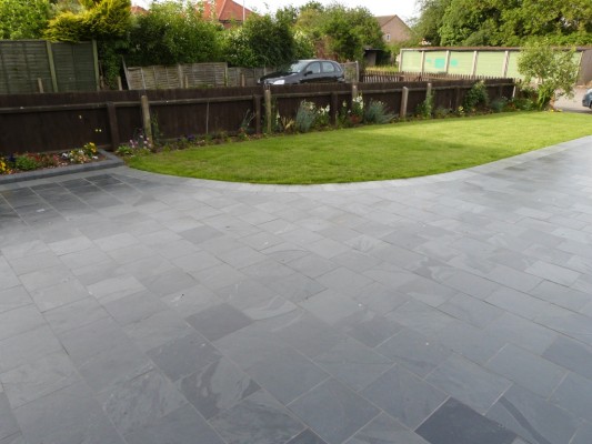 Brazilian Slate Driveway